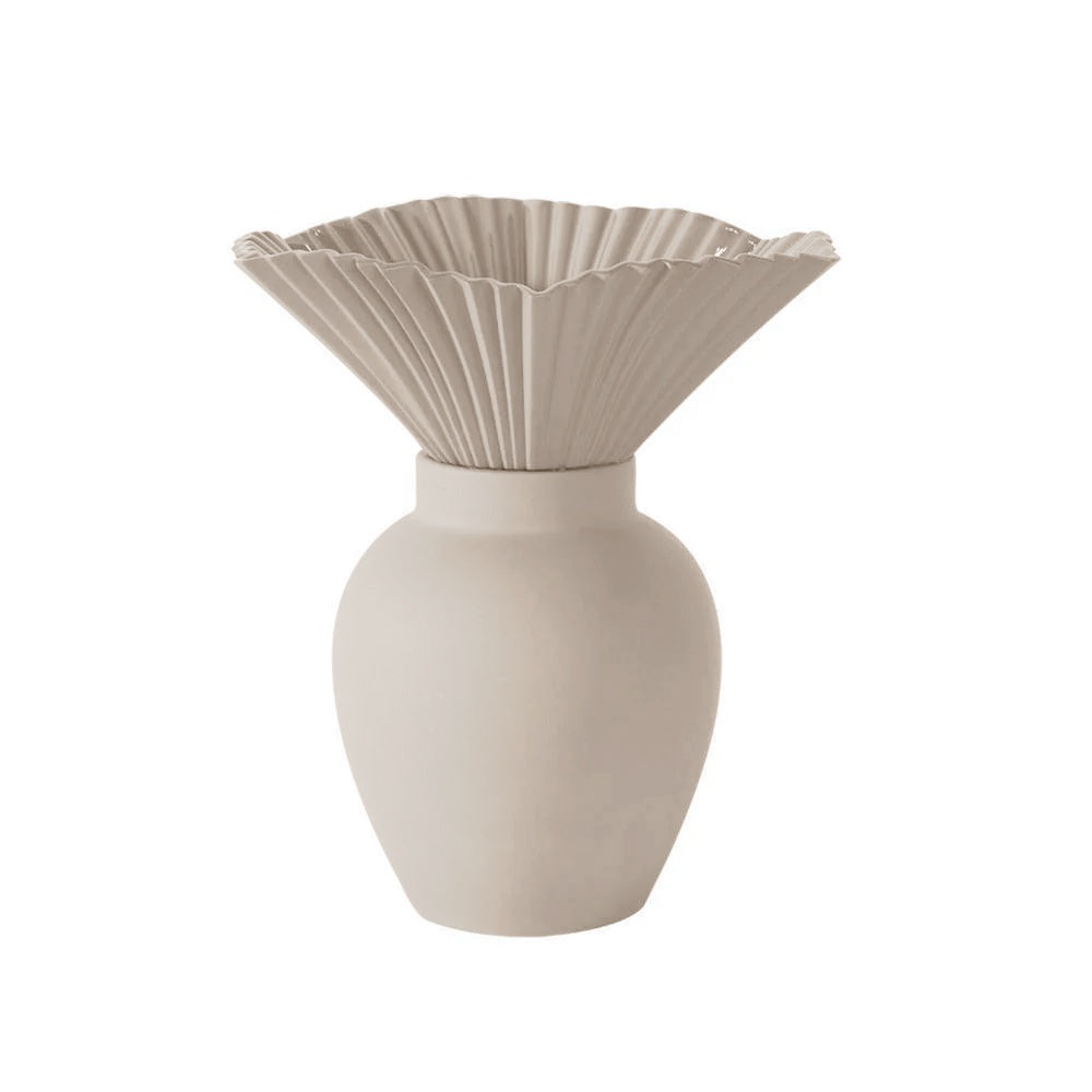 Beige Porcelain Vase CY3828G2