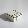 Black & White Square Decorative Box - Small CZ-B-B-0382