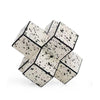 Black & White Hair-On-Hide Geometric Décor - Small  CZ-S-A-0116