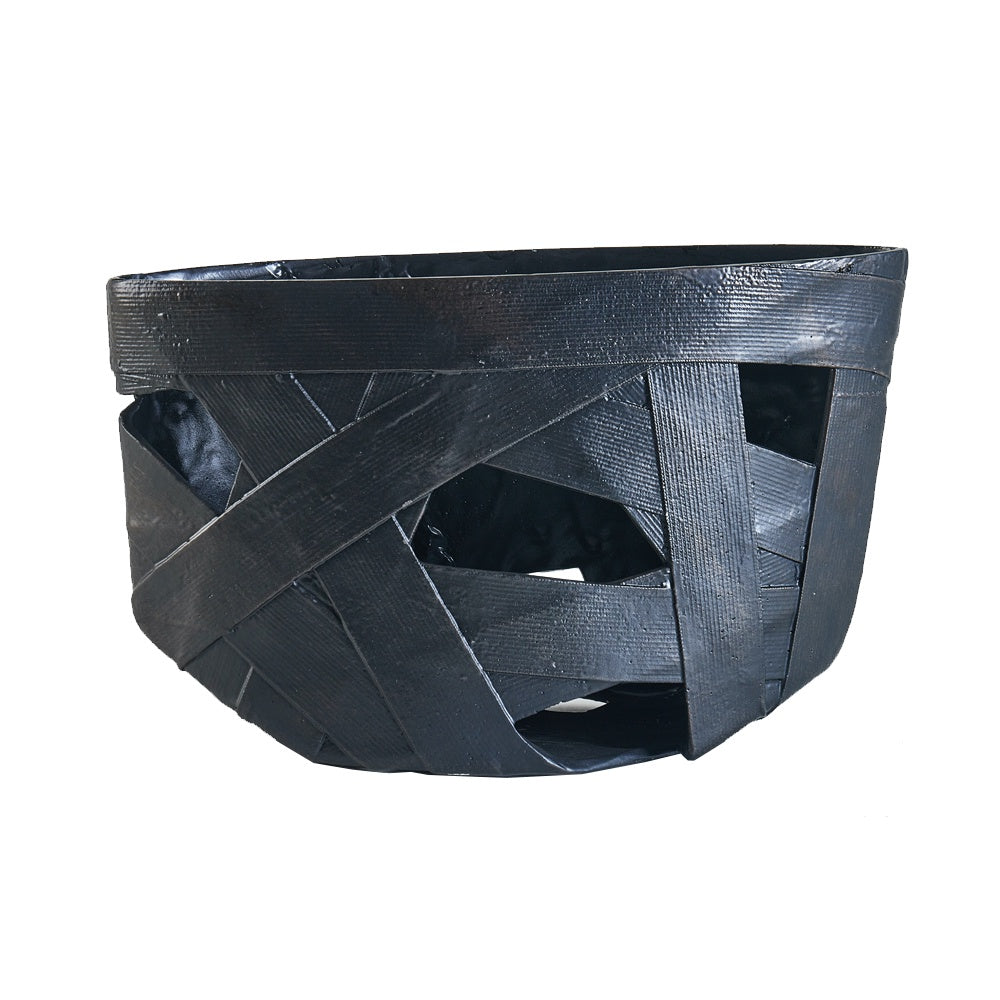 Black Metal Abstract Sculpture CZ-S-B-0270