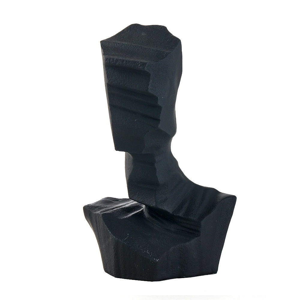 Black Resin Abstract Figurative Sculpture CZ-S-B-0300