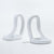 White Resin Bookends (Set Of 2) CZ-S-B-0434