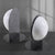 White Marble & Stainless Steel Bookends (Set Of 2) CZ-S-B-0990