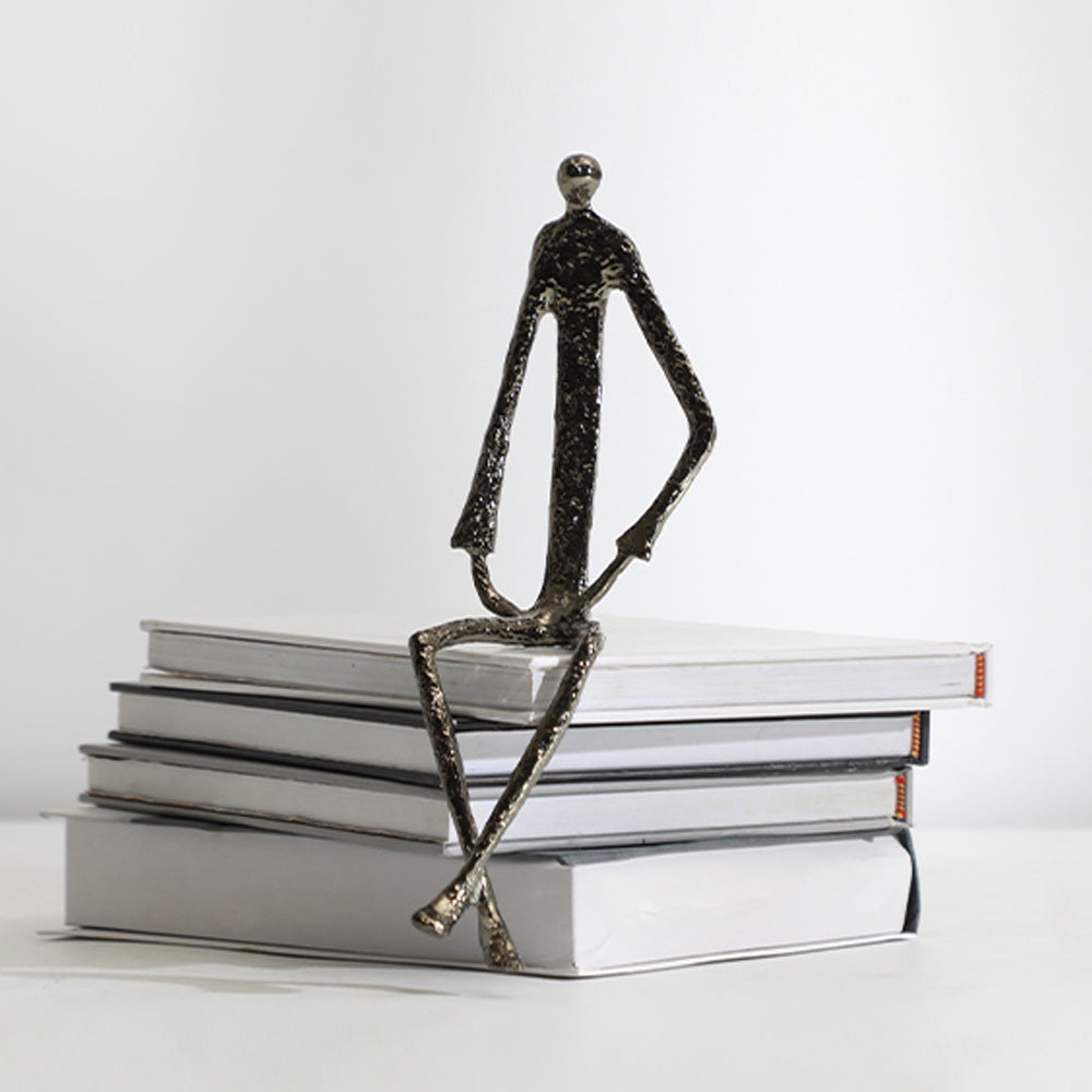 Abstract Figurative Seated Sculpture CZ-S-B-1000