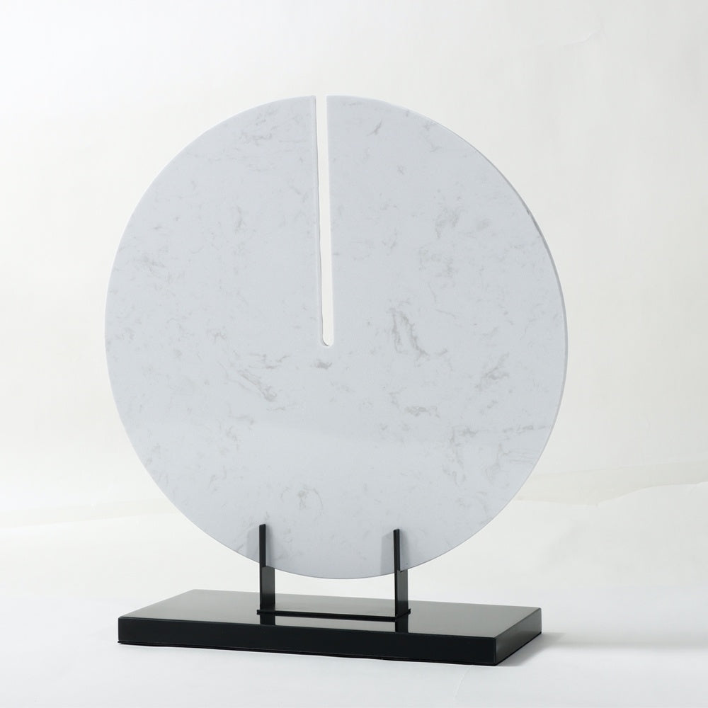 Stainless Steel & Marble Sculpture CZ-S-C-0044