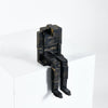 Dark Bronze Resin Abstract Figurative Sculpture - Small CZ-S-C-0061