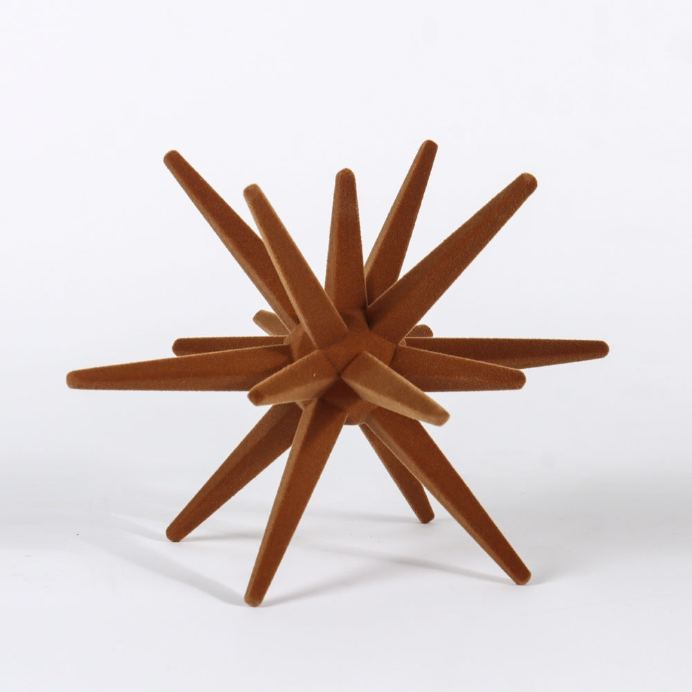 Brown Resin Sputnik Décor CZ-S-C-0133