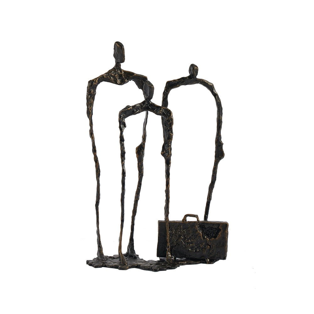 Dark Bronze Abstract Figurative Sculpture CZ0023B