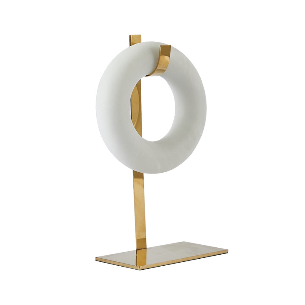 Metal & Resin Geometric  Sculpture - Medium CZ0062BS