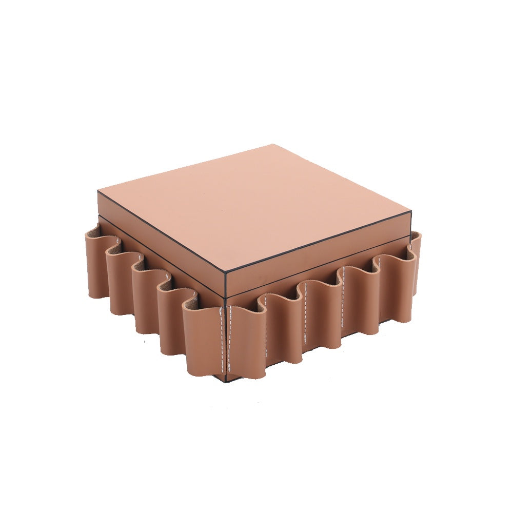 Clay PU Leather Decorative Box - Small CZ3001CS