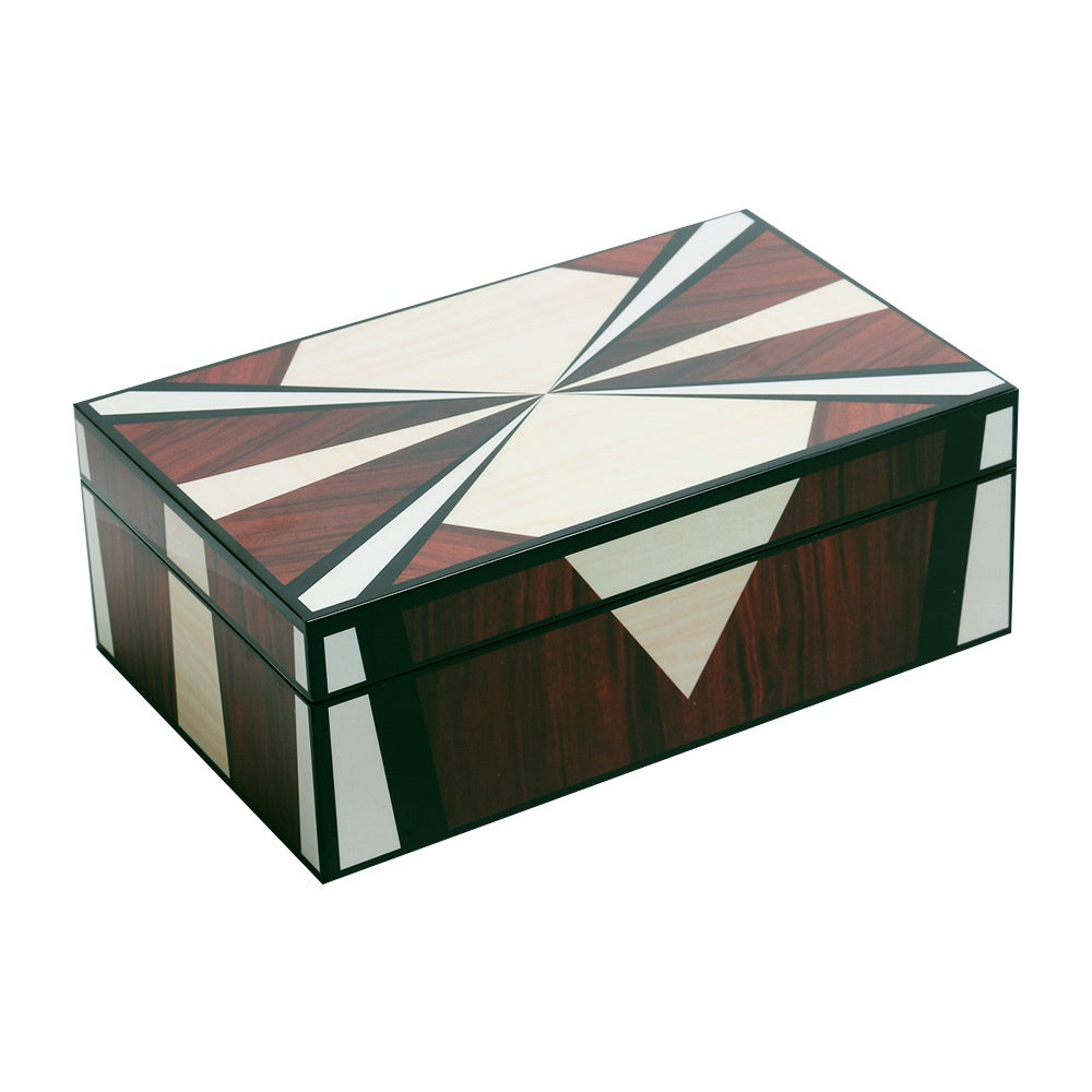 Matte Lacquered Decorative Box - Large CZ3009L