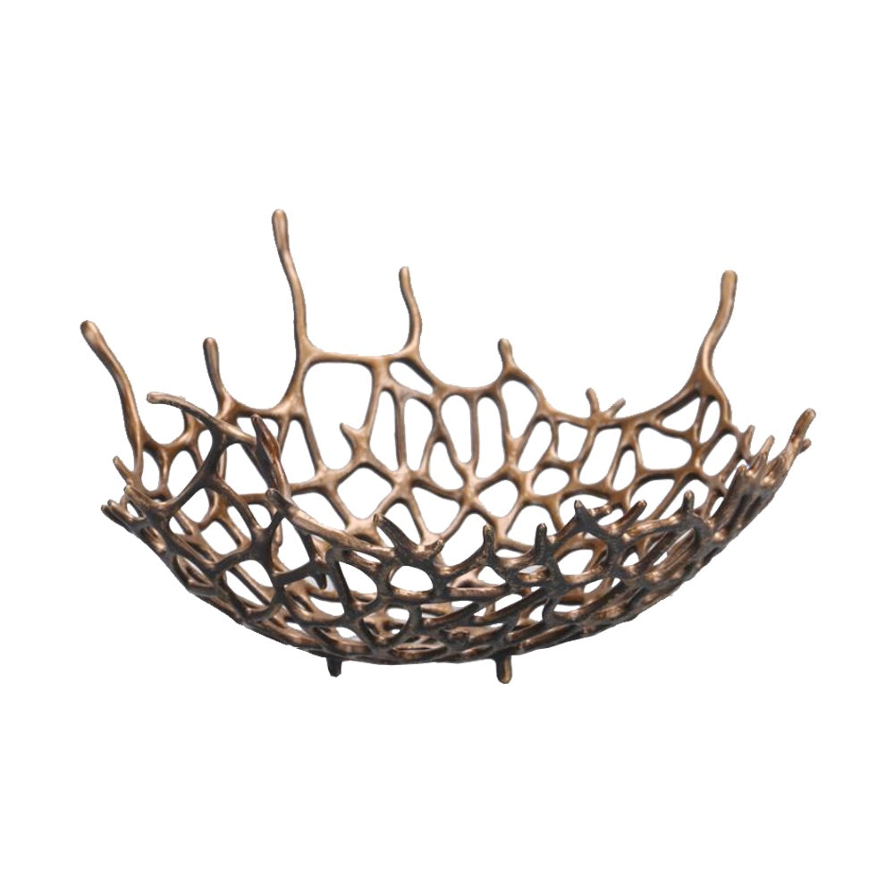 Antique Bronze Metal Decorative Bowl CZ3011AS