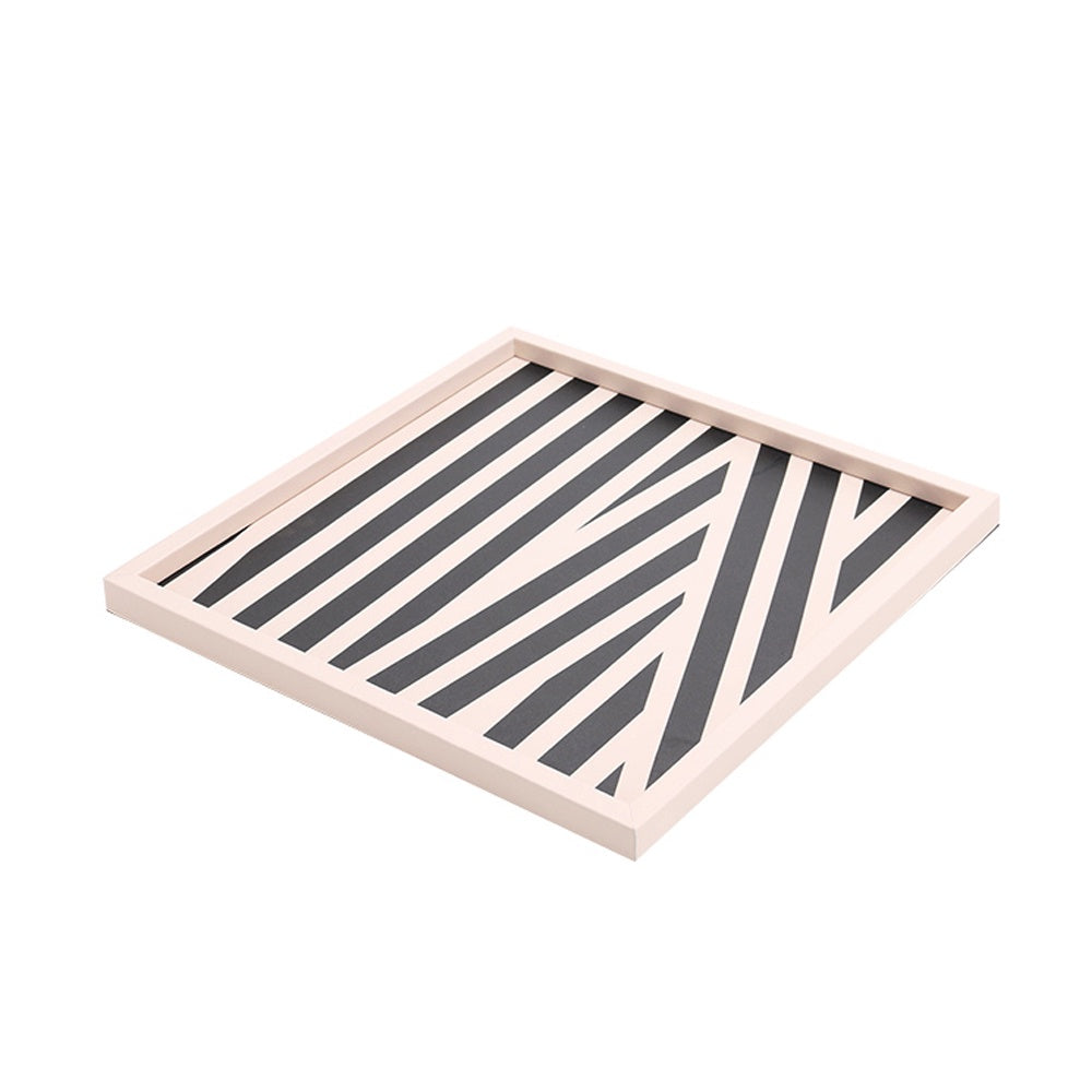 Leather & Metal Decorative Tray CZ3049