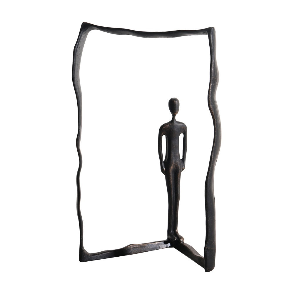 Metal Abstract Figurative Sculpture CZ4037