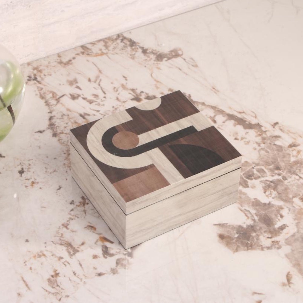 Wooden Inlay Decorative Box CZB-1018