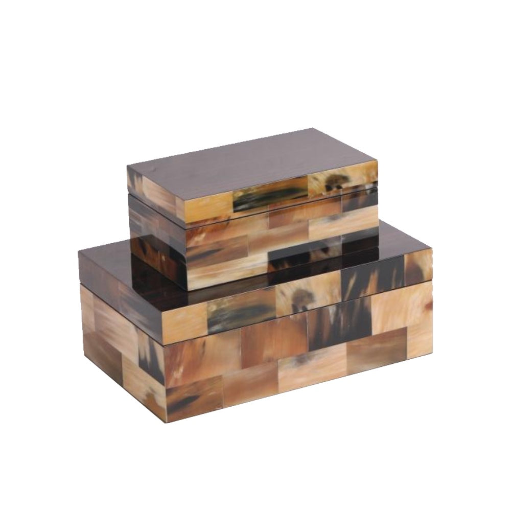 Lacquered Wooden Decorative Box - Large CZB-1032