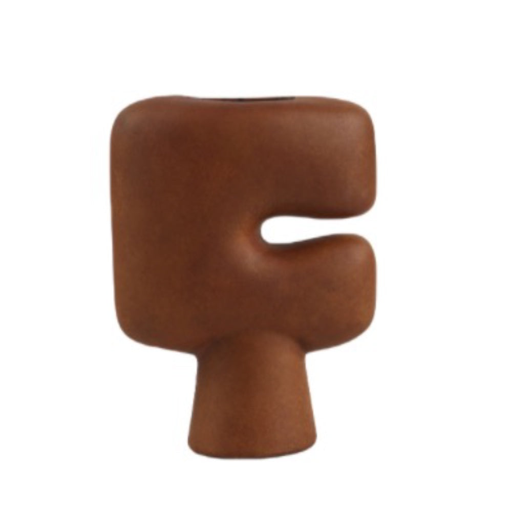 Clay Ceramic Sculptural Vase CZCV-0011