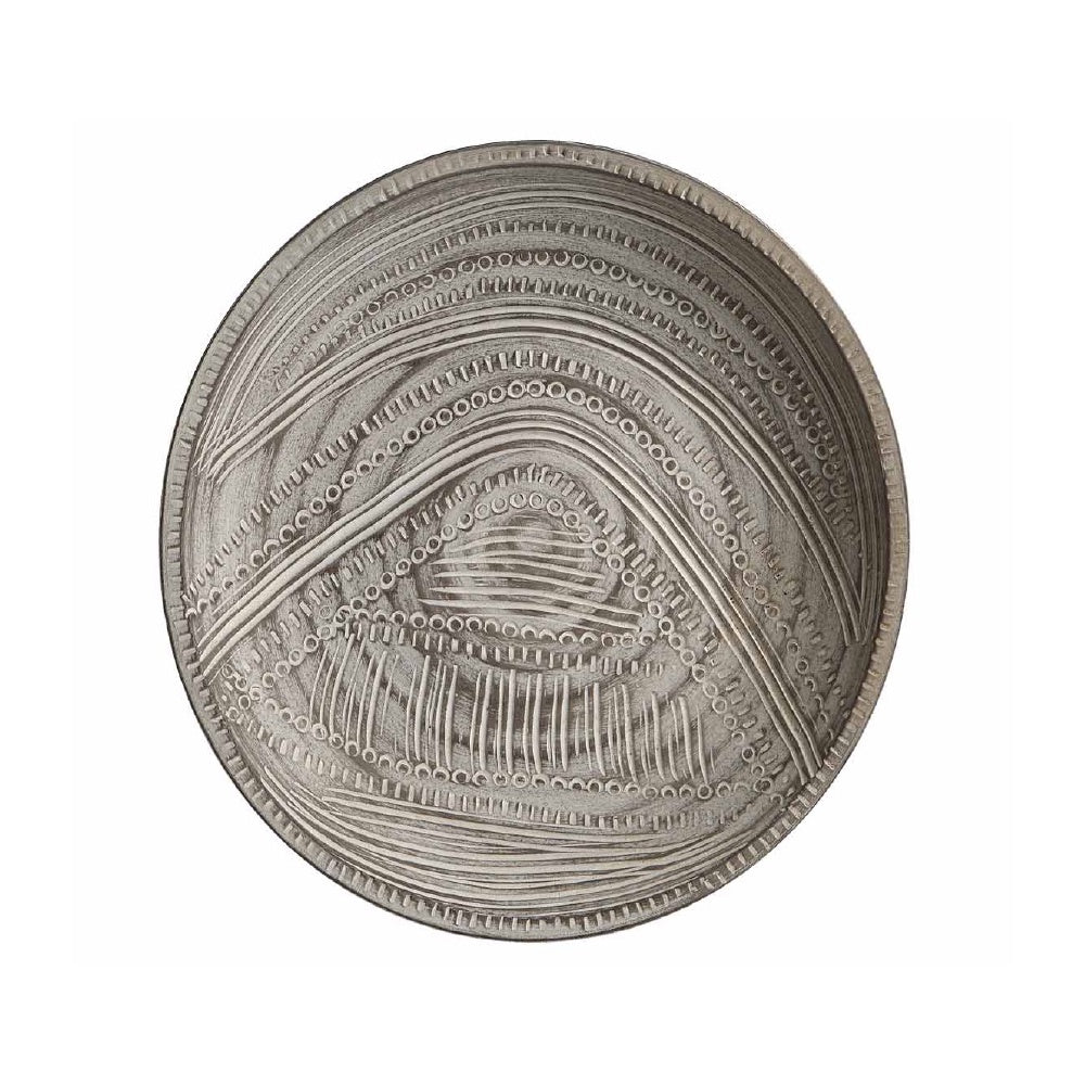 Grey Ceramic Decorative Bowl CZCV-0231