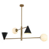 Evelyn Chandelier - Black DQ8138-B