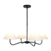 Darcy Chandelier - Black DQ8146-B