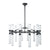 Cove Chandelier - Black DQ8152-B