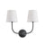 Nelson Wall Light - Black DQ8158-B