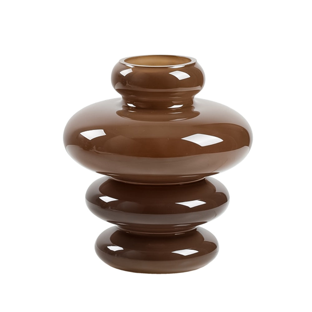 Brown Glass Vase - Small FB-E24016B