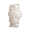 White Irregular Shaped Glass Vase - Large FB-E24038A