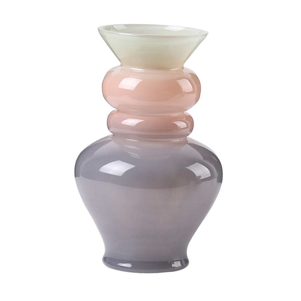 Pastel Colored Glass Vase - A FB-E24051A