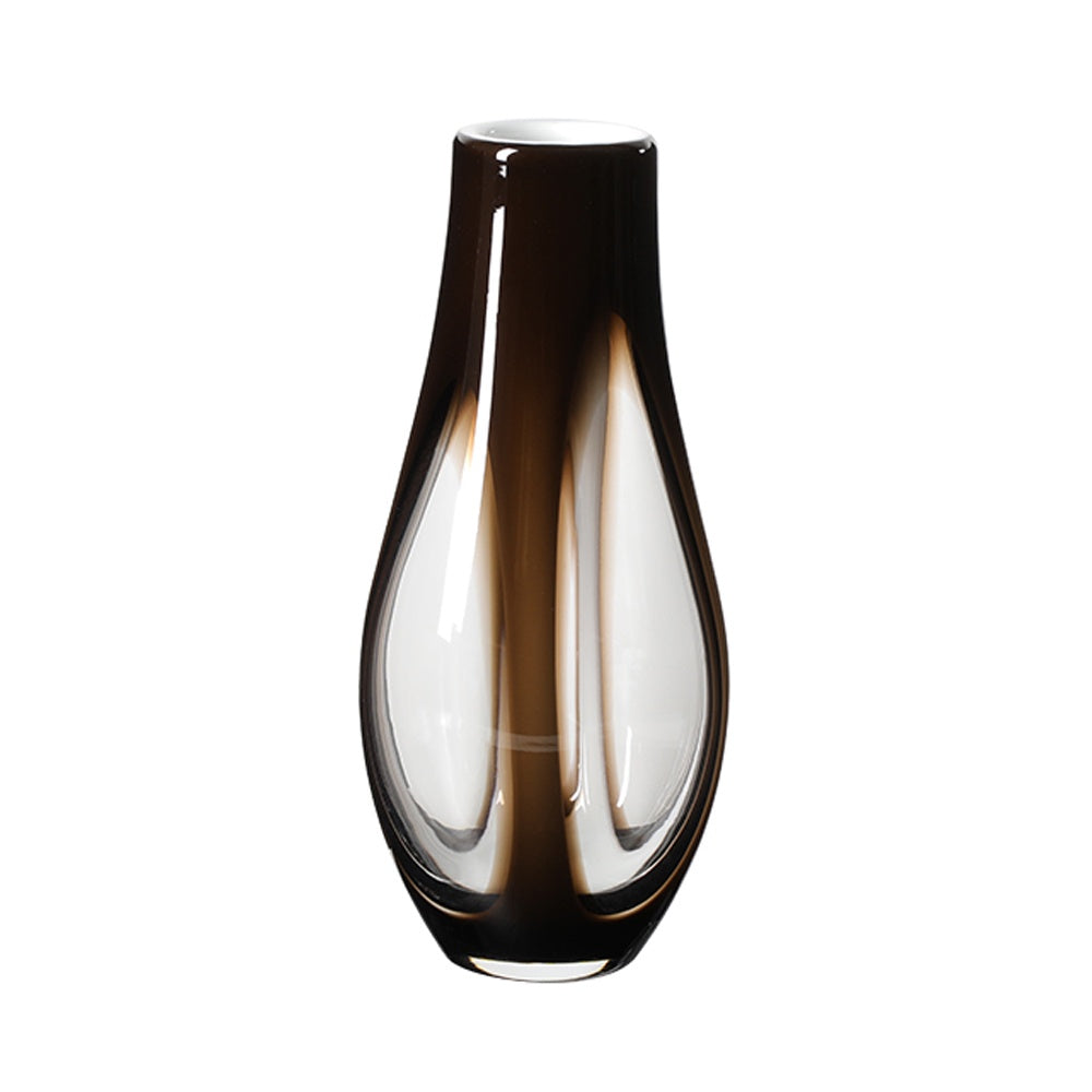 Coffee Handmade Glass Vase - Small FB-E24066B