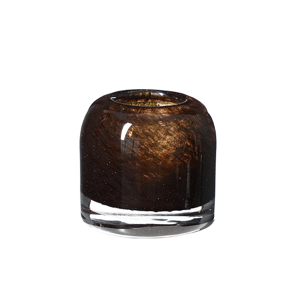 Brown Glass Vase - Short FB-E25018C