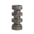 Grey Wooden Candleholder - Medium FB-MC24001B