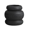 Black Wooden Vase FB-MC24007B