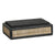 Black Stone & Natural Rattan Storage Box with Lid FB-PG23007A