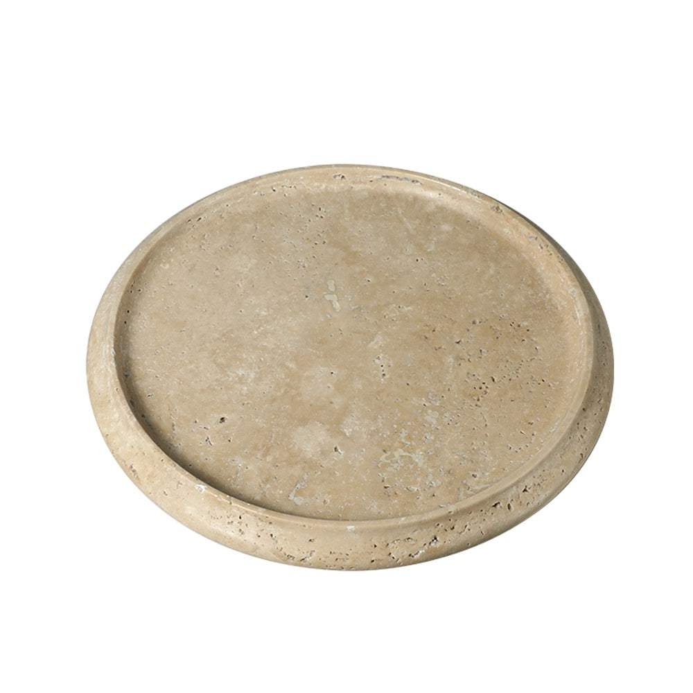 Beige Travertine Decorative Tray FB-T25024