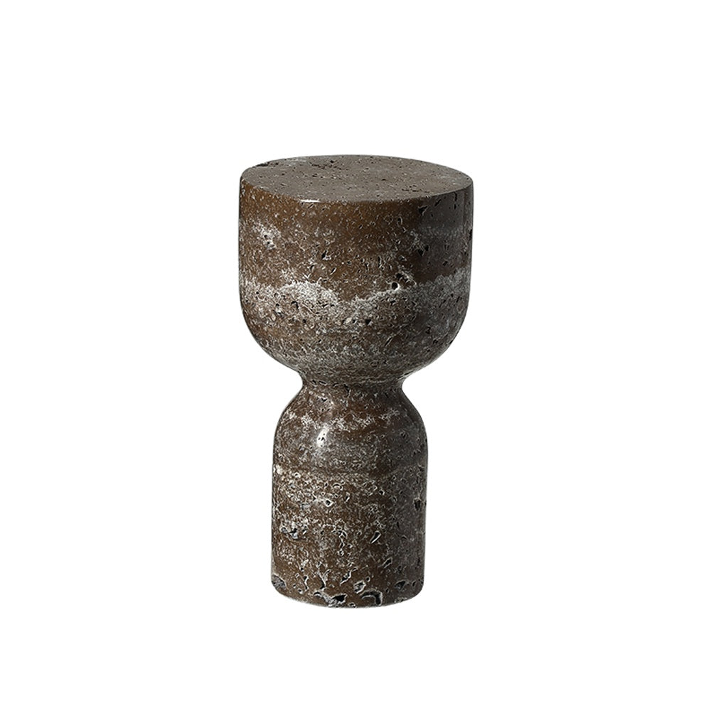 Brown Stone Candleholder - Small FB-T25030