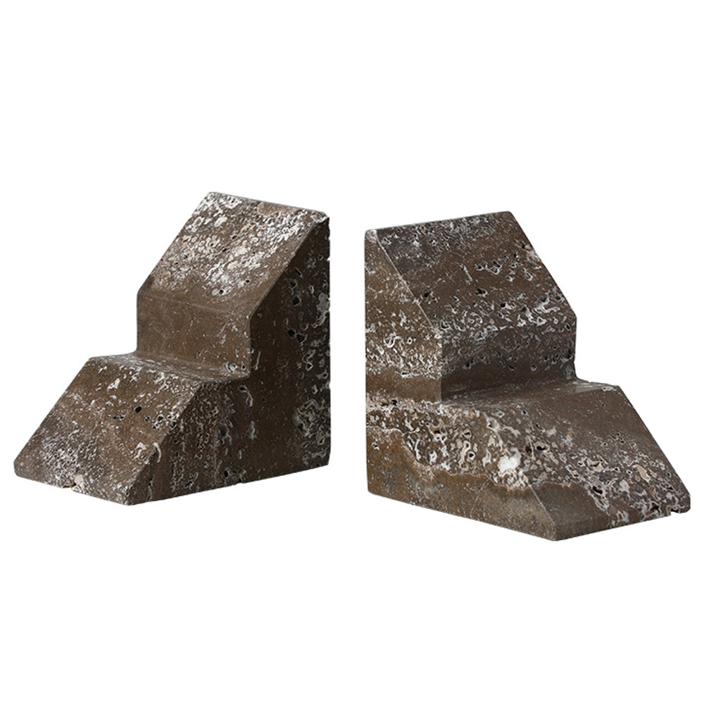 Set of 2 Stone Bookends FB-T25034