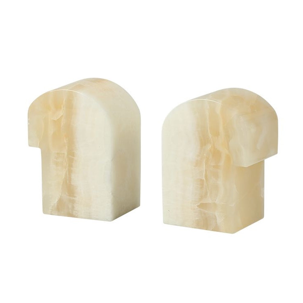 Natural Jade Bookends (Set of 2) FB-T25057