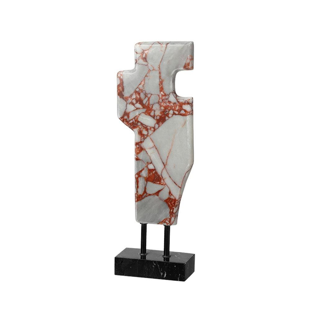Marble Abstract Sculpture with Stand - A FB-T25089A