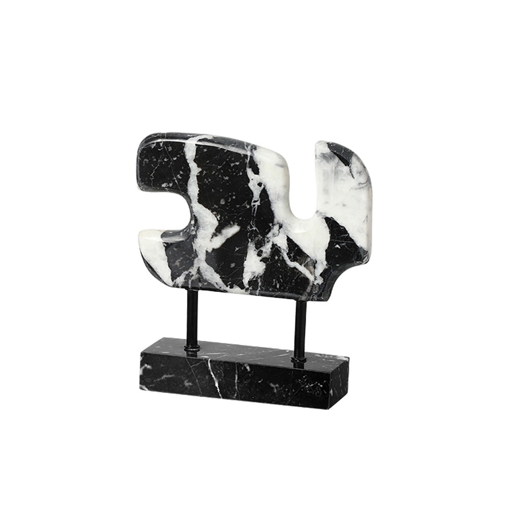 Marble Abstract Sculpture with Stand - C FB-T25089C