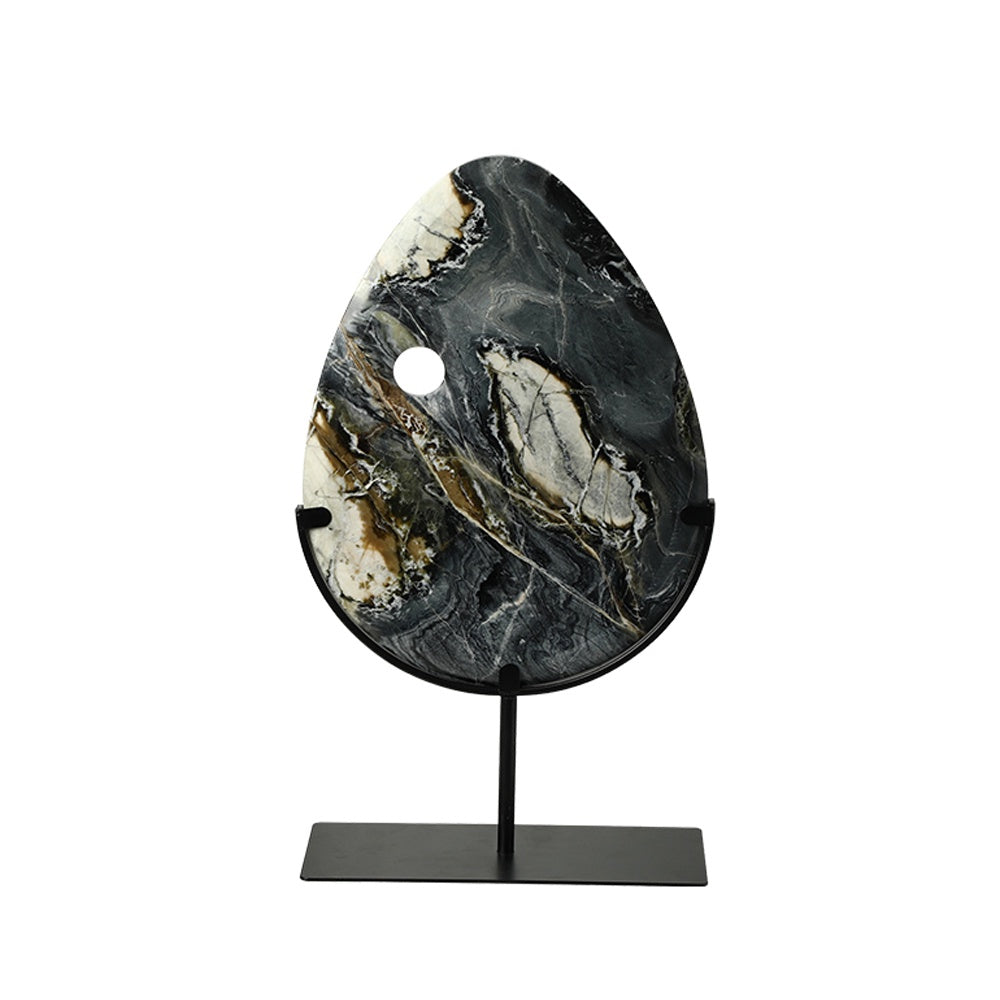 Marble Abstract Sculpture with Stand - Large FB-T26002A
