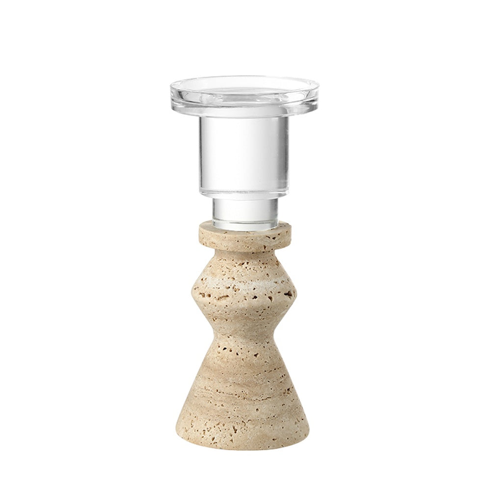 Stone & Crystal Candleholder - A FB-T26005A