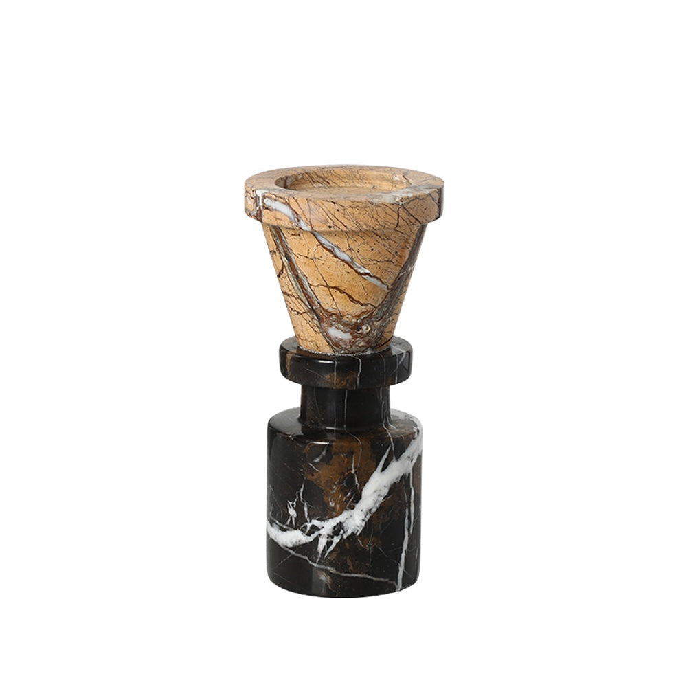 Marble Candleholder - Medium FB-T26006B