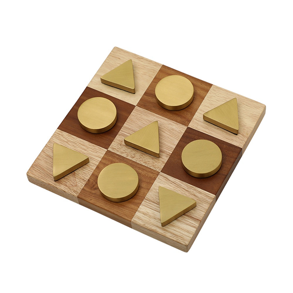 Wood & Metal Decorative Board Game FB-W25005