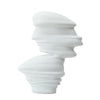 White Resin Abstract Figurative Sculpture FC-SZ24020A