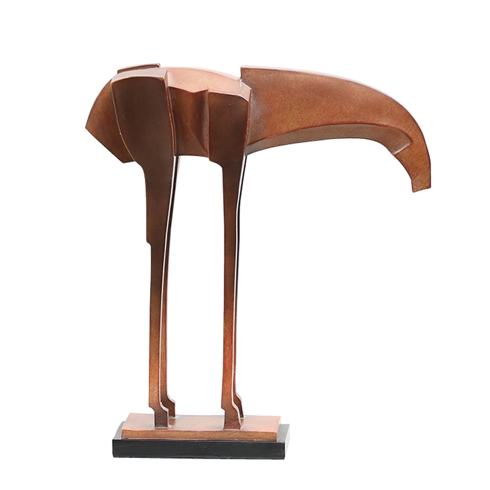 Abstract Resin Sculpture with Base FC-SZ24045