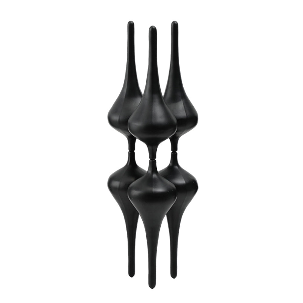 Black Resin Abstract Sculpture FC-SZ24049