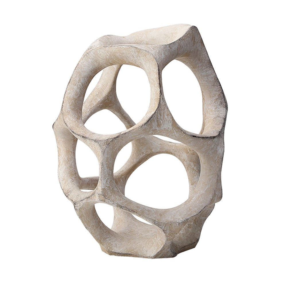 Beige Resin Abstract Décor - Large FC-SZ24090A