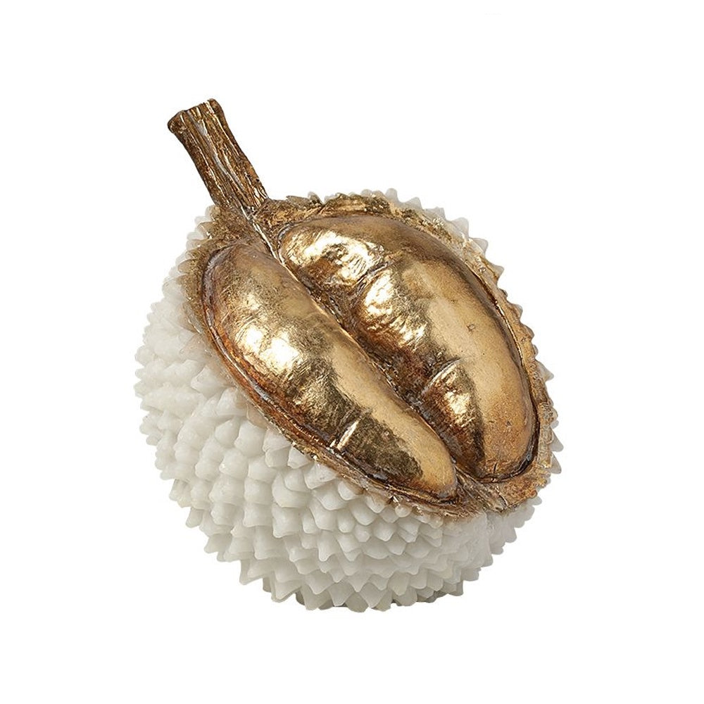 White & Gold Resin Fruit Décor FC-SZ25028