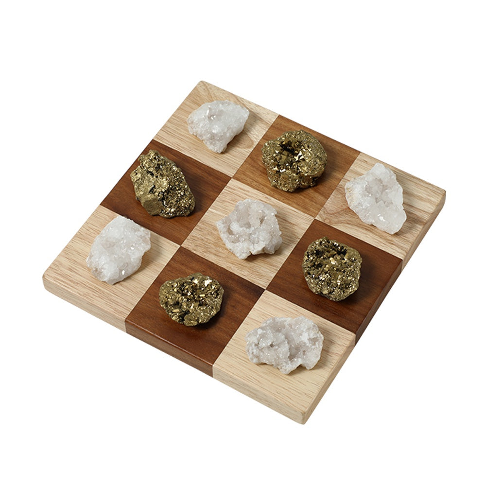 Wood & Agate Decorative Board Game FC-T25017